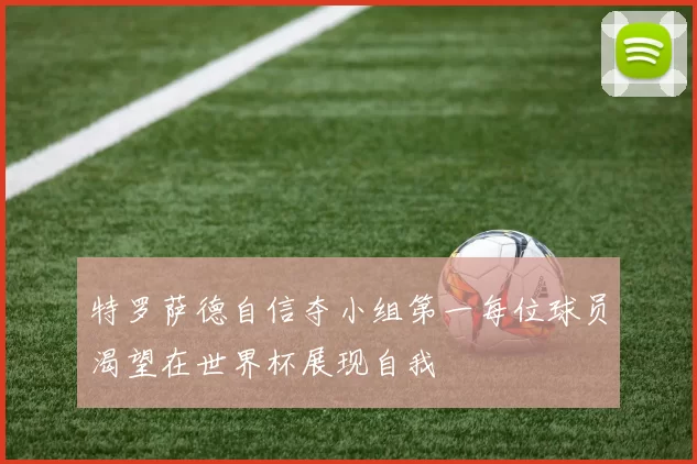特罗萨德自信夺小组第一每位球员渴望在世界杯展现自我