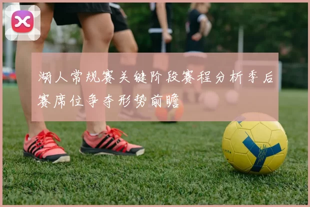 湖人常规赛关键阶段赛程分析季后赛席位争夺形势前瞻