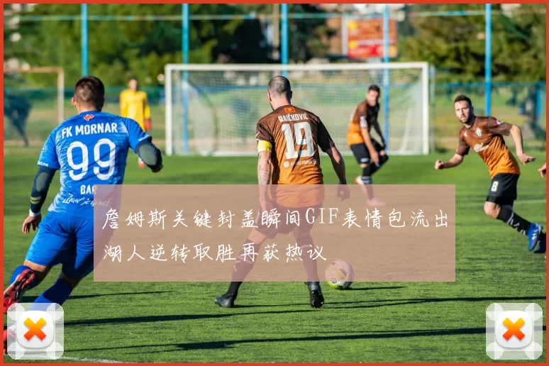 詹姆斯关键封盖瞬间GIF表情包流出湖人逆转取胜再获热议